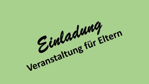 Einladung zur Elternveranstaltung bei der Weidmüller Akademie am 07.07.2017