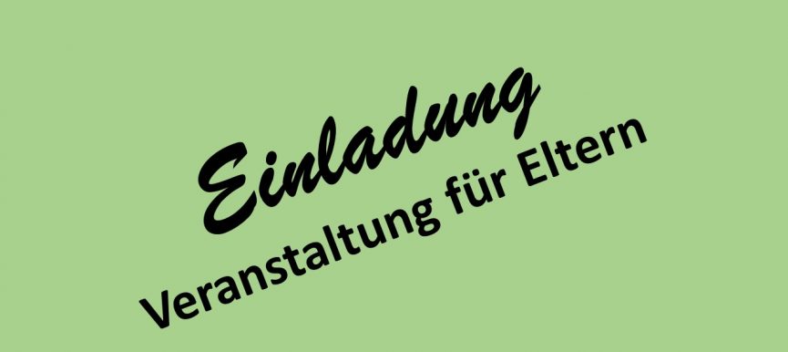 Einladung zur Elternveranstaltung bei der Weidmüller Akademie am 07.07.2017