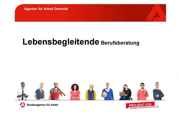 Infos zur Lebensbegleitenden Berufsberatung der Agentur für Arbeit