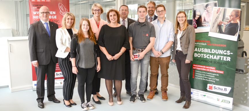 Ausbildungsbotschafter im Austausch mit der Bundesbildungsministerin Anja Karliczek