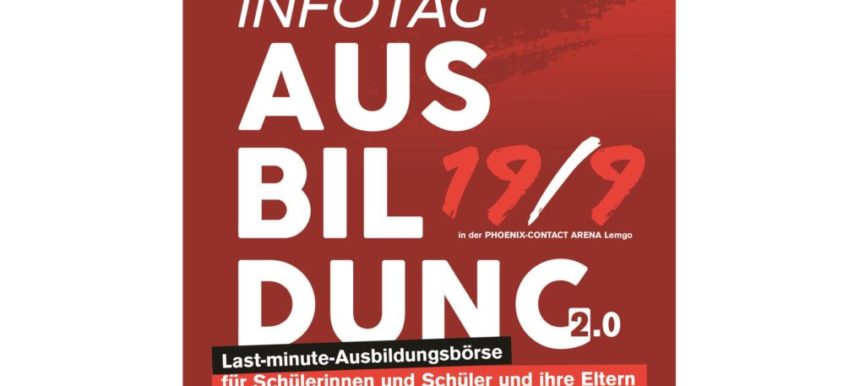 Jetzt anmelden: Infotag Ausbildung 2.0 am 19.09.2020