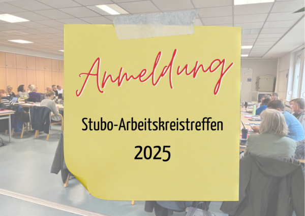 Anmeldung: StuBo-Arbeitskreistreffen 2025