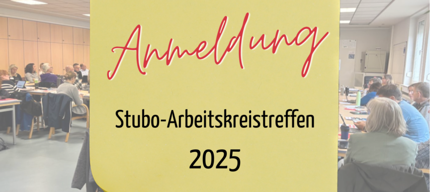 Anmeldung: StuBo-Arbeitskreistreffen 2025