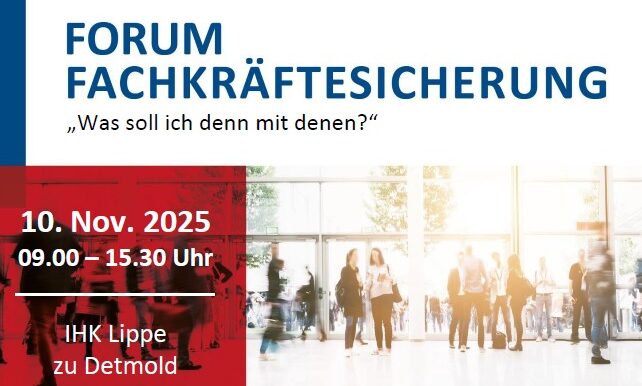 Forum Fachkräftesicherung am 10.11.25