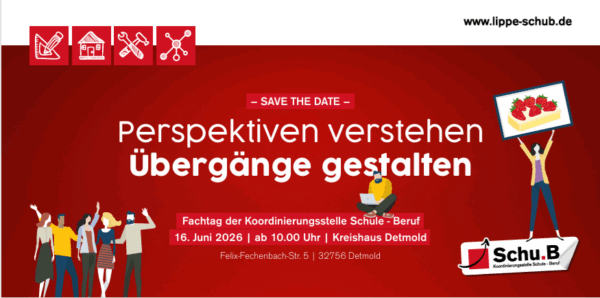 Schu.B-Fachtag 2026: Perspektive verstehen – Übergänge gestalten