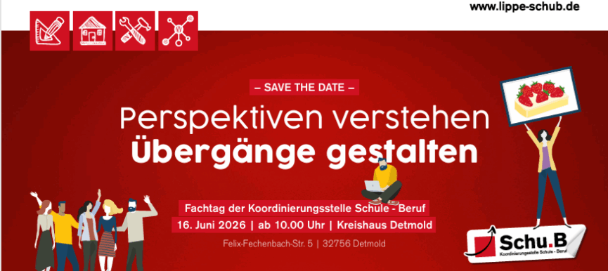 Schu.B-Fachtag 2026: Perspektive verstehen – Übergänge gestalten